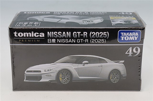 トミカプレミアム 49 1/62 日産 GT-R 2025 シルバー