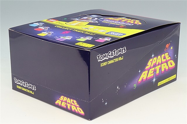 トミカチューンズ ディズニーキャラクターズ Vol.2 SPACE RETRO 1BOX 6