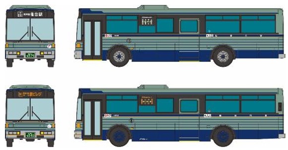 トミーさま専用 ☆予約品☆ トミーテック ザ・バスコレクション 1/150 仙台市交通局