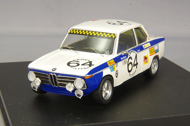 トロフュー 1/43 BMW 2002ti 1971 スパ24H #64 B.Henne / H.Bein