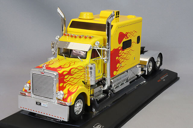 イクソ １／４３ ピータービルト ３７９ カスタム ２００２ イクソ 1/43 ピータービルト 379 カスタム 2002 イエロー/レッド