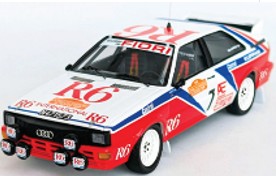 ☆予約品☆ トロフュー 1/43 アウディ クワトロ 1982年 ラリーサンレモ