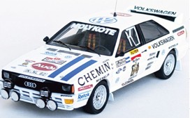 ☆予約品☆ トロフュー 1/43 アウディ クワトロ 1983年 ラリー