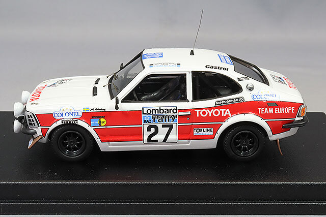 トロフュー 1/43 トヨタ カローラレビン 1977 RACラリー #27 L