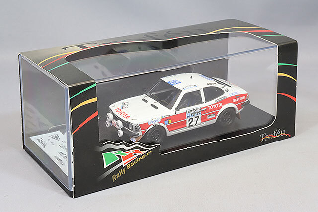 トロフュー 1/43 トヨタ カローラレビン 1977 RACラリー #27 L