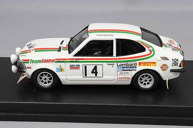 トロフュー 1/43 トヨタ カローラ 1974 RAC ラリー#14 O