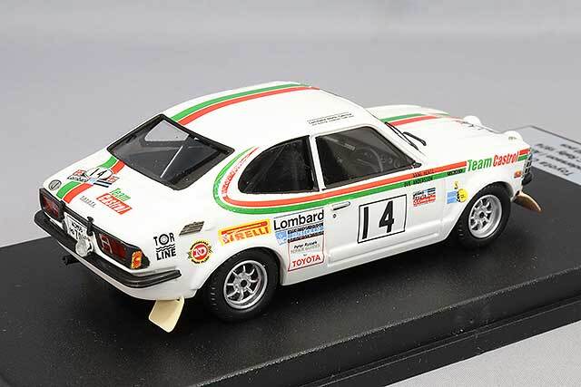 トロフュー 1/43 トヨタ カローラ 1974 RAC ラリー#14 O.アンダーソン