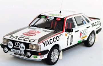 ☆予約品☆ トロフュー 1/43 アウディ 80 クワトロ 1984年 ラリー