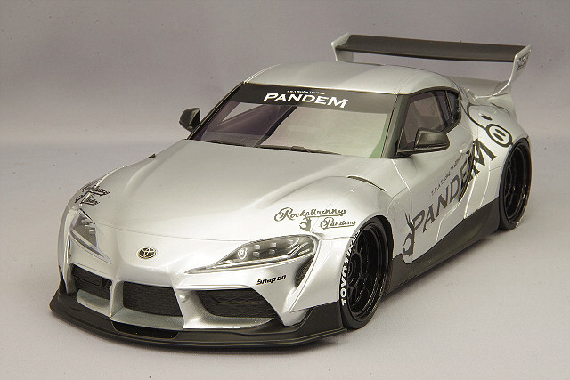 期間限定セール】 TOP SPEED 1/18 パンデム GR スープラ V1.0 シルバー 