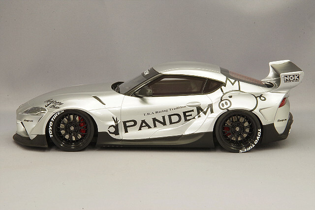 期間限定セール】 TOP SPEED 1/18 パンデム GR スープラ V1.0 シルバー 