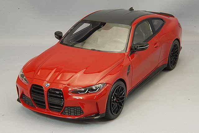 入手困難 美品 BMW M4 正規品 1/18 ミニカー BMW ミニチュアカー M4 (G82) (イエロー) (サイズ:1/18