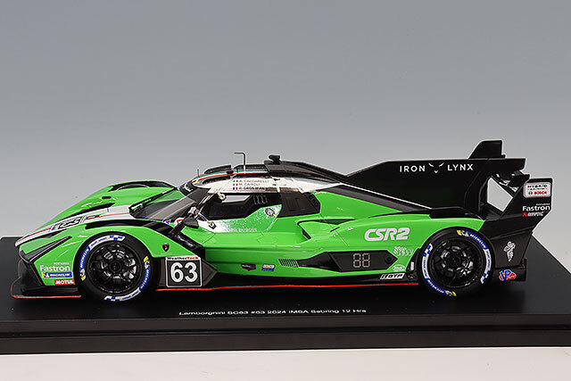 TOP SPEED 1/18 ランボルギーニ SC63 2024 IMSA セブリング12H