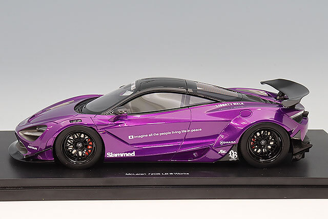 1/18 TOP SPEED マクラーレン 720S （訳あり品） Amazon | TOP SPEED 1/18 マクラーレン 720S LB☆Works ブラック
