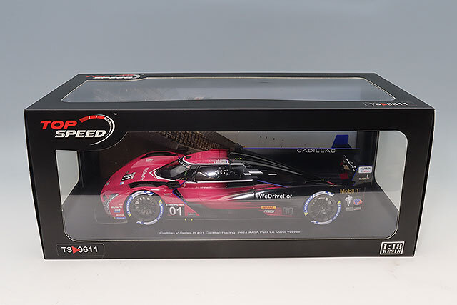 TOP SPEED 1/18 キャデラック Vシリーズ.R 2024 IMSA プチルマン