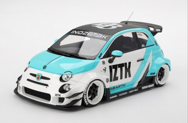 ☆予約品☆ TOP SPEED 1/18 アバルト 595 LB-WORKS x Abas Works IZTK