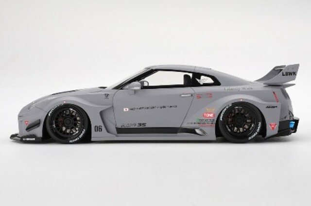 ☆予約品☆ TOP SPEED 1/18 LB-シルエットワークス GT 日産 35GT-RR