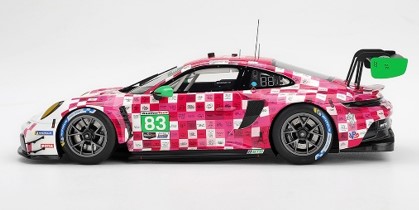 ☆予約品☆ TOP SPEED 1/18 ポルシェ 911 GT3 R (992) 2025 IMSA