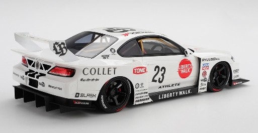 ☆予約品☆ TOP SPEED 1/18 日産 シルビア(S15) LB-スーパーシルエット