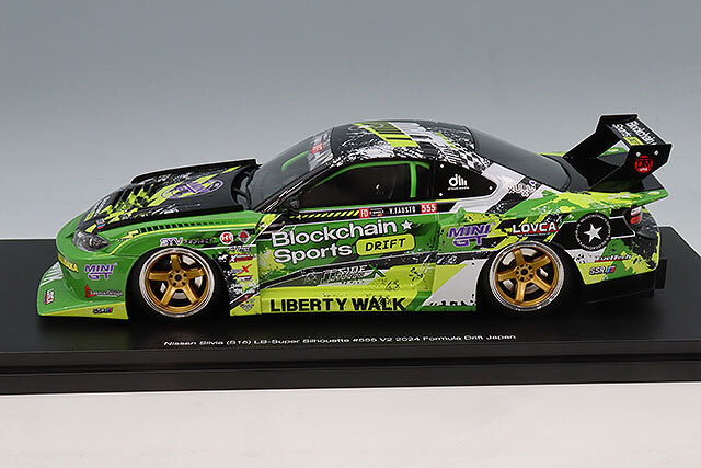 TOP SPEED 1/18 日産 シルビア S15 LB-スーパーシルエット V2 2024