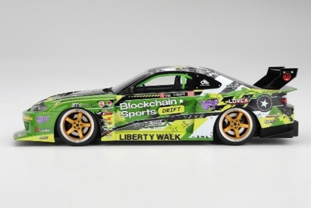 ☆予約品☆ TOP SPEED 1/18 日産 シルビア S15 LB-スーパーシルエット