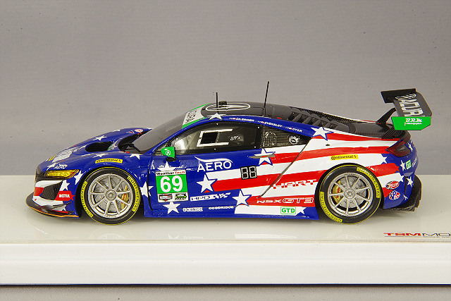 TSM 1/43 アキュラ NSX GT3 HART 2018 IMSA ワトキンスグレン6H