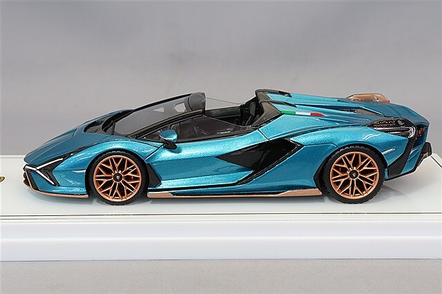 TSM 1/43 ランボルギーニ シアン ロードスター Blu Uranus Preorder] TSM 1:43 Lamborghini Sián Roadster Blu Uranus