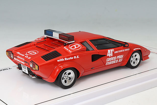 TSM 1/43 ランボルギーニ カウンタック モナコグランプリ 1983 ペースカー