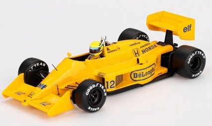 1/43 ロータス ホンダ 99T キャメル仕様 モナコGP 中嶋悟 PMA F1 ミニカー 1/43 ロータス 99T モナコGP 1987 アイルトン セナ
