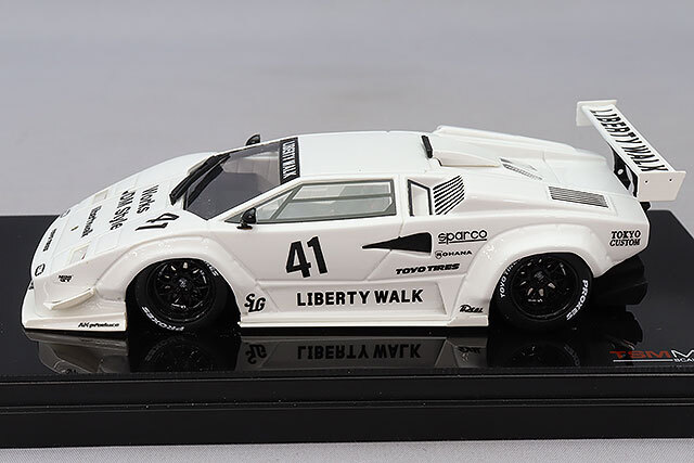 TSM 1/43 ランボルギーニ カウンタック LB-WORKS 東京オート