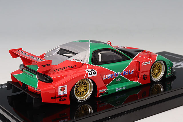 電飾映え系魔改造RX-7！ATLAS YM-34シャーシ　車載側AMメカつき 電飾映え系魔改造RX-7！ATLAS YM-34シャーシ 車載側AMメカ