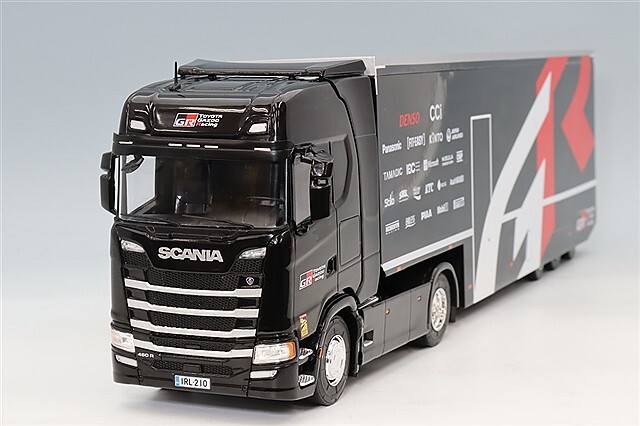 イクソ 1/43 スカニア Sシリーズ 2024 GRレーシング トランスポーター
