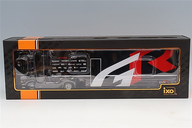 イクソ 1/43 スカニア Sシリーズ 2024 GRレーシング トランスポーター