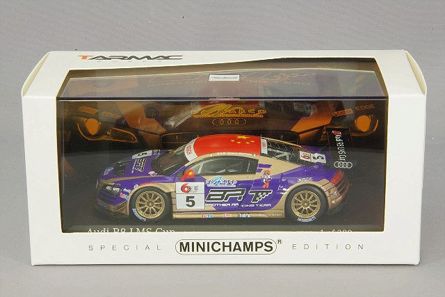 ミニチャンプスxTarmac 1/43 アウディ R8 LMS カップ 2013 マカオGP