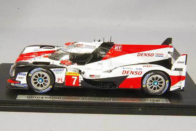ユーロスポーツ/トヨタガズーレーシング 1/43 トヨタ TS050