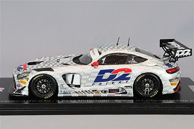 スパーク 1/43 メルセデス AMG GT3 2 Seas モータースポーツ 2023 