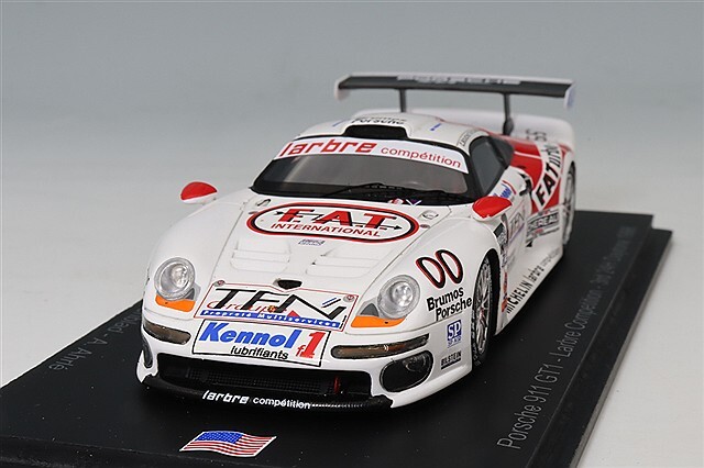 スパーク 1/43 ポルシェ 911 GT1 1998 デイトナ24H 3位 #00 C.ブシュー