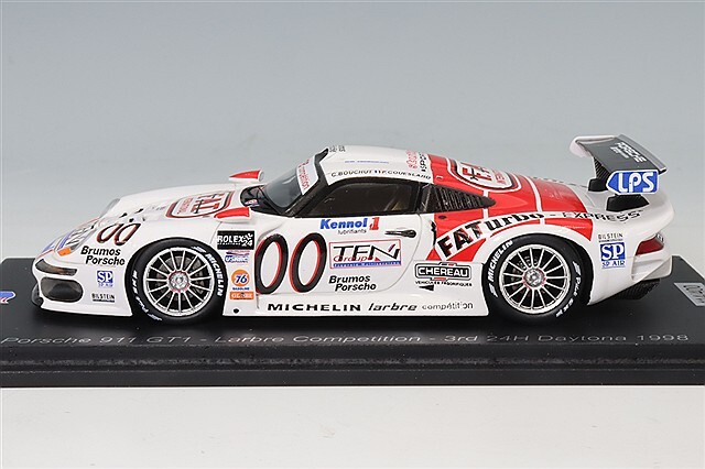 スパーク 1/43 ポルシェ 911 GT1 1998 デイトナ24H 3位 #00 C.ブシュー