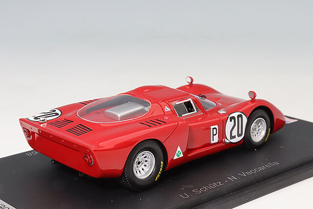 スパーク 1/43 アルファロメオ T33-2 1968 デイトナ24H 5位 #20 U