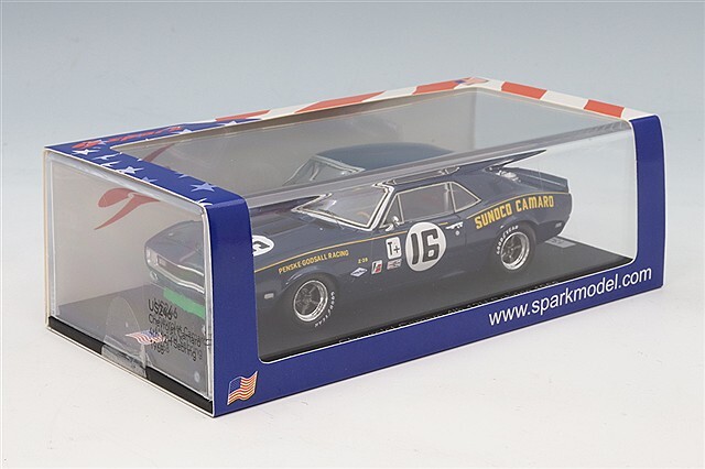 スパーク 1/43 シボレー カマロ 1968 セブリング12H 4位 #16 C.Fisher