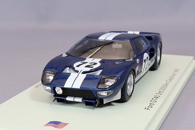 ベルギー製 【開封済み・未使用】SPARK スパーク 1/18 フォード GT 40