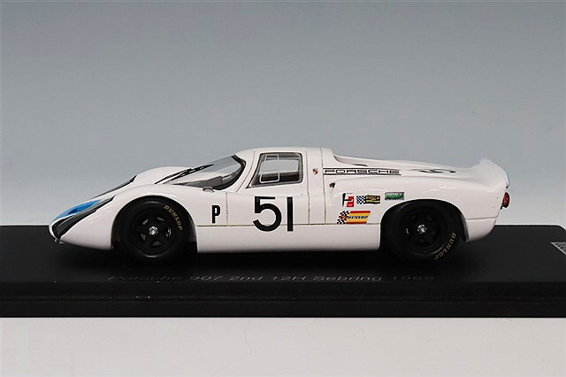 シュコー ピッコロ 1/90 ポルシェ 907 #54 1968 ホワイト シュコー
