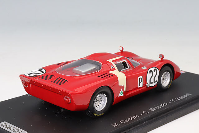 スパーク 1/43 アルファロメオ T33-2 1968 デイトナ24H #22 M.Casoni