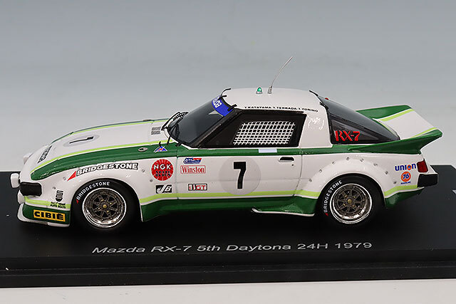 スパーク 1/43 マツダ RX-7 1979 デイトナ24H 5位 クラスウィナー #7