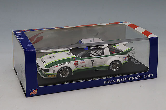 スパーク 1/43 マツダ RX-7 1979 デイトナ24H 5位 クラスウィナー #7