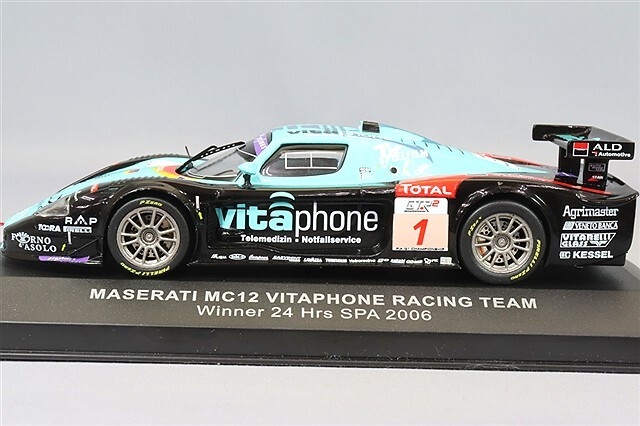 VITAPHONE特注, イクソ 1/43 マセラティ MC12 2006 スパ24H
