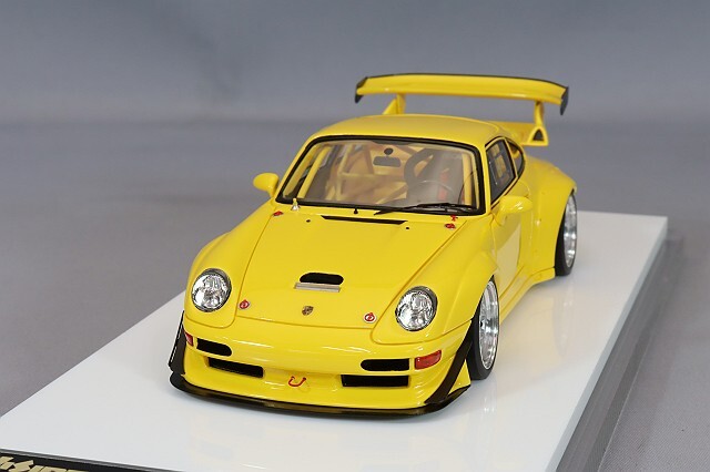 VISION 1/43 ポルシェ 911 (993) GT2 EVO 1998 スピードイエロー