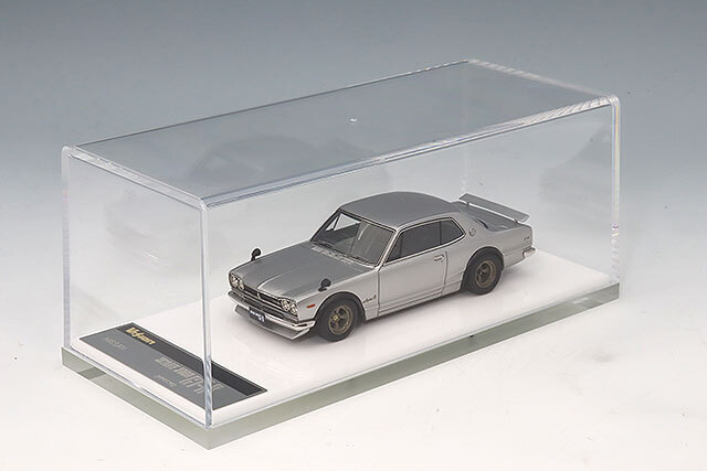 WIT'S 1/43 日産 スカイライン 2000 GT-E S (シルバー) WIT´S 1/43 日産 スカイライン 2000 GT-E S (シルバー)