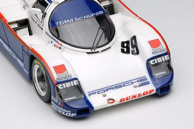 ☆予約品☆ VISION 1/43 ポルシェ 962C ロスマンズ ポルシェ チーム