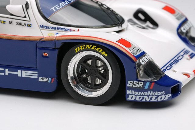 ☆予約品☆ VISION 1/43 ポルシェ 962C ロスマンズ ポルシェ チーム