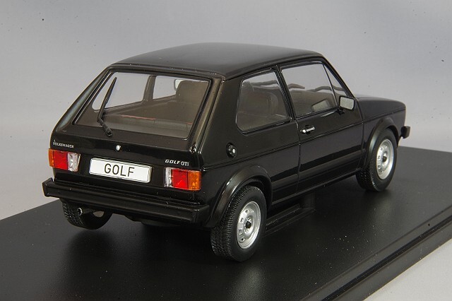 フォルクスワーゲン ゴルフ GTI ミニカー 黒 ブラック VW GOLF 1